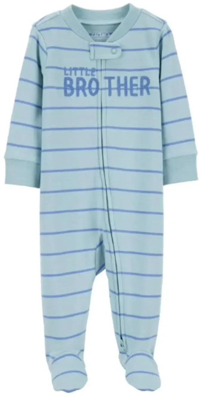 Carter's Child of Mine Baby Cotton One Piece Sleep N Play Sizes 6/9 Months